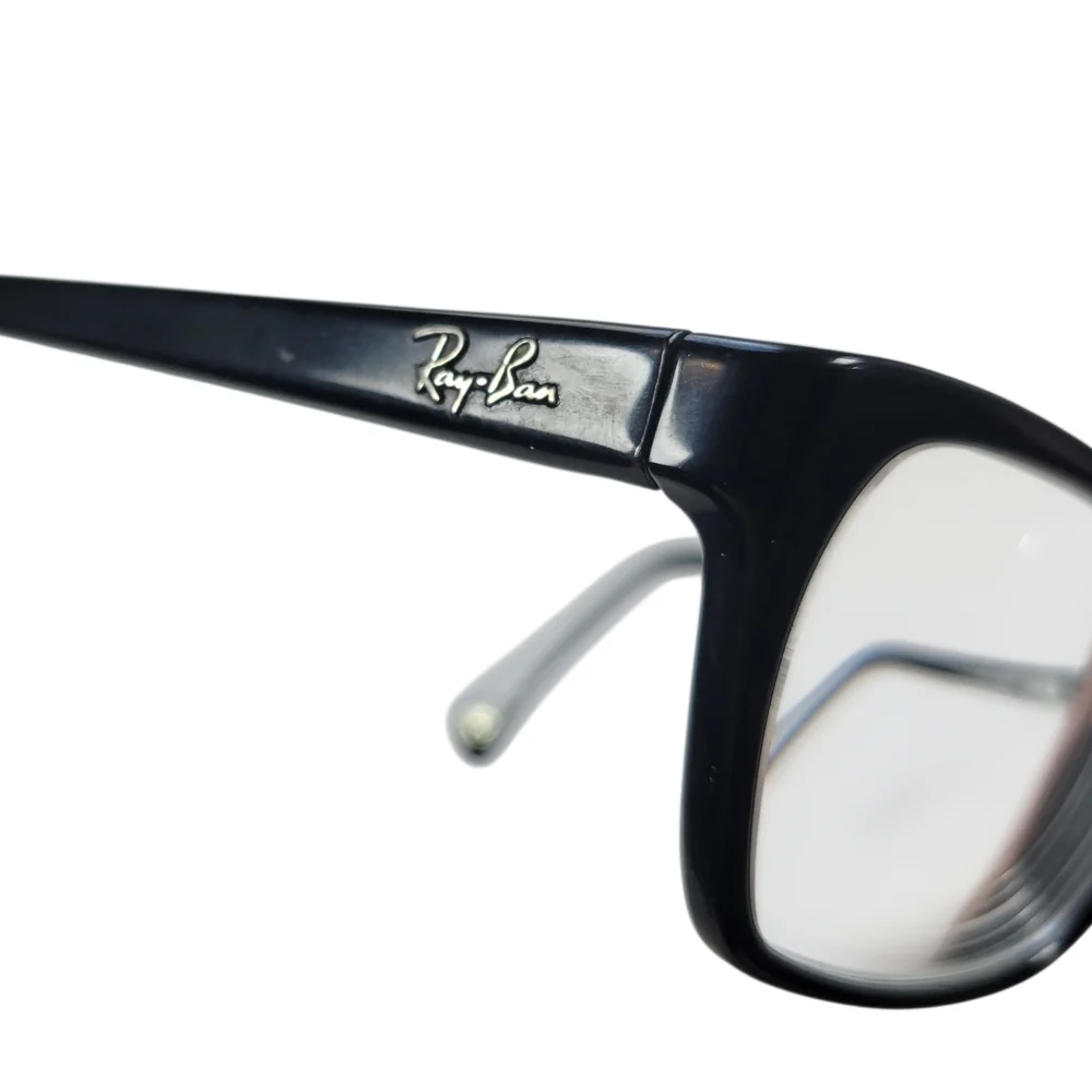 Ray-Ban RB 5298 2000 Eyeglasses Frames Only Black Full Rim Rectangular 51-17-135